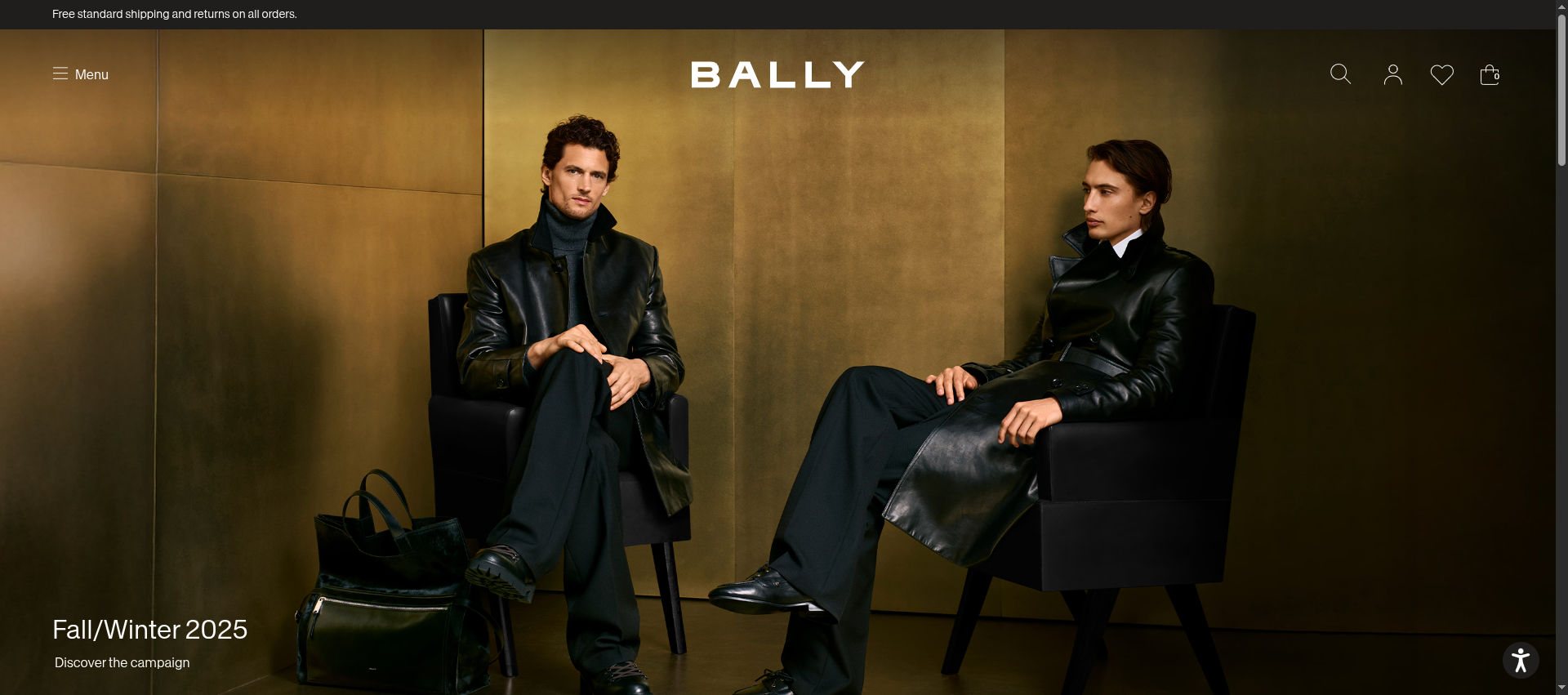 Website design mockup – ecommerce layout